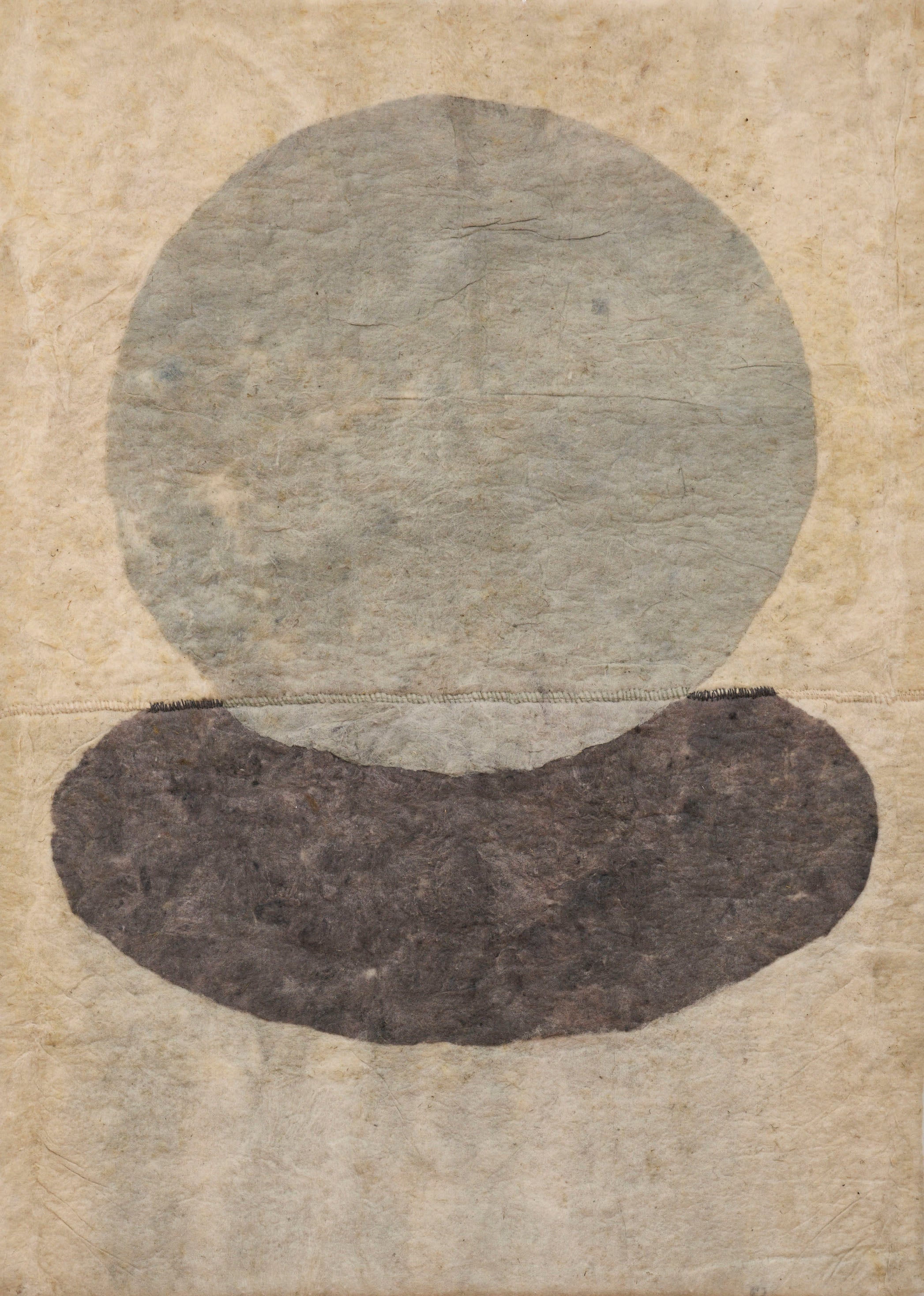 Rock Rug #4 | Handmade Felt Rug