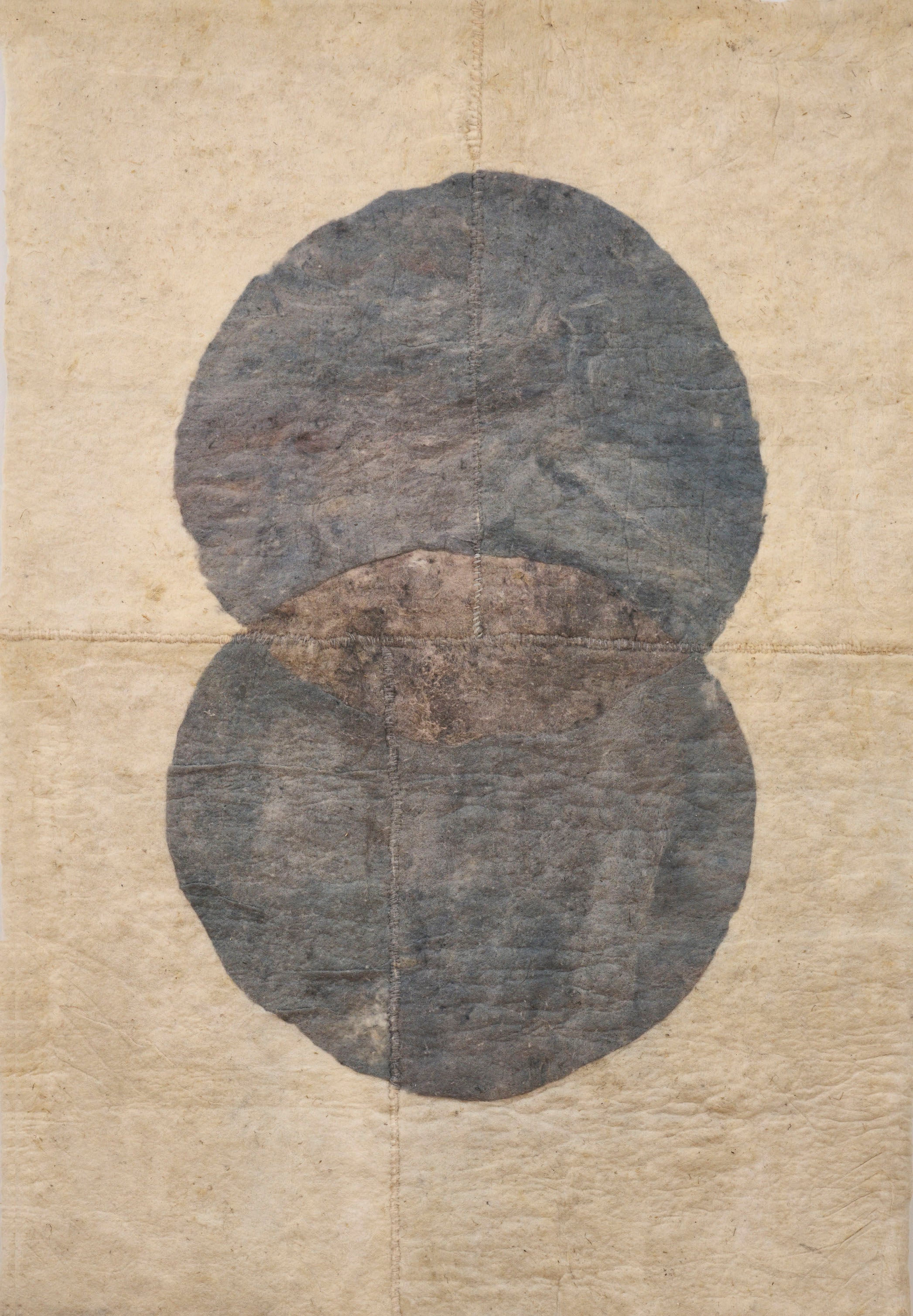 Rock Rug #1 | Handmade Felt Rug