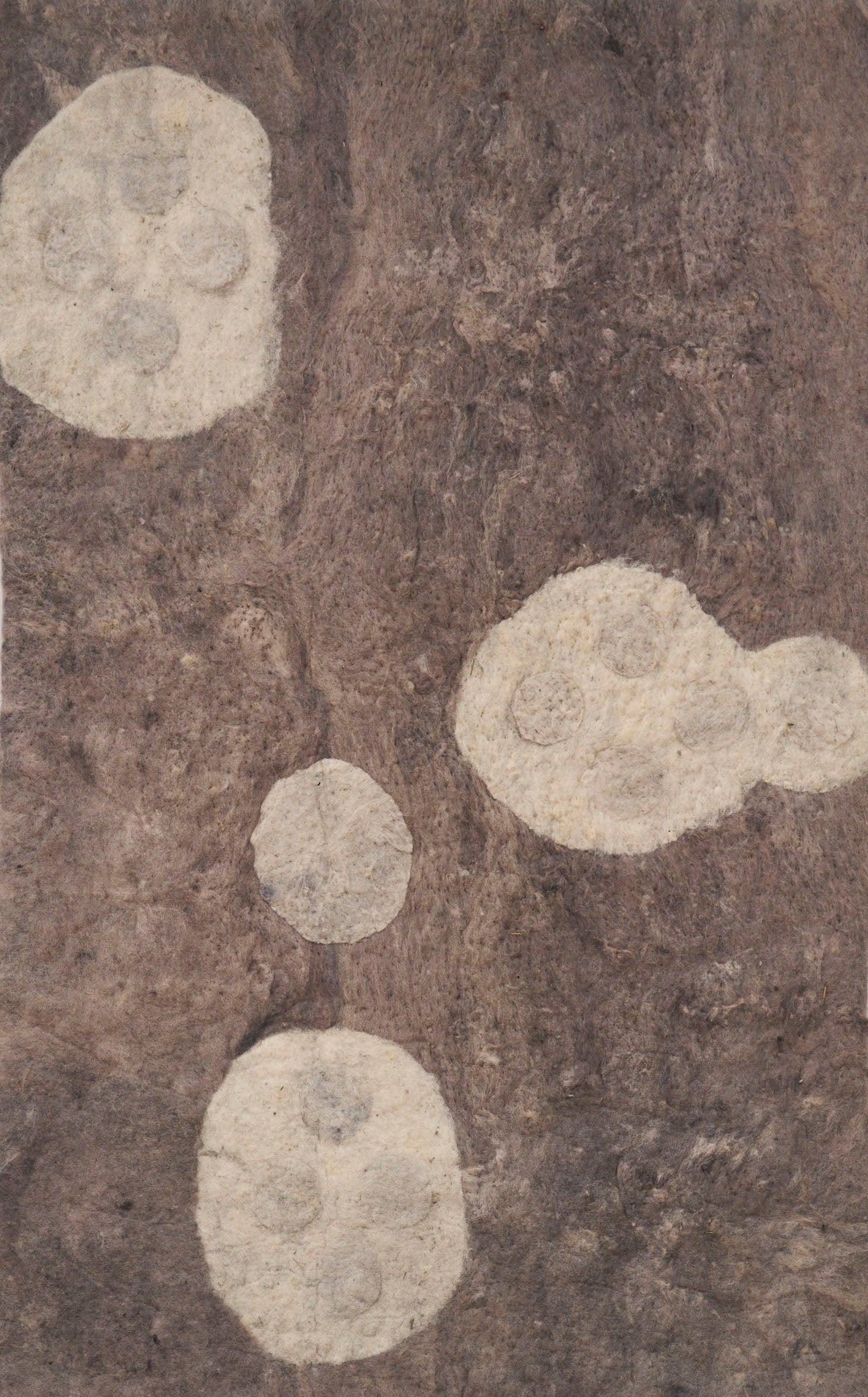 Rock Rug #16 | Handmade Felt Rug