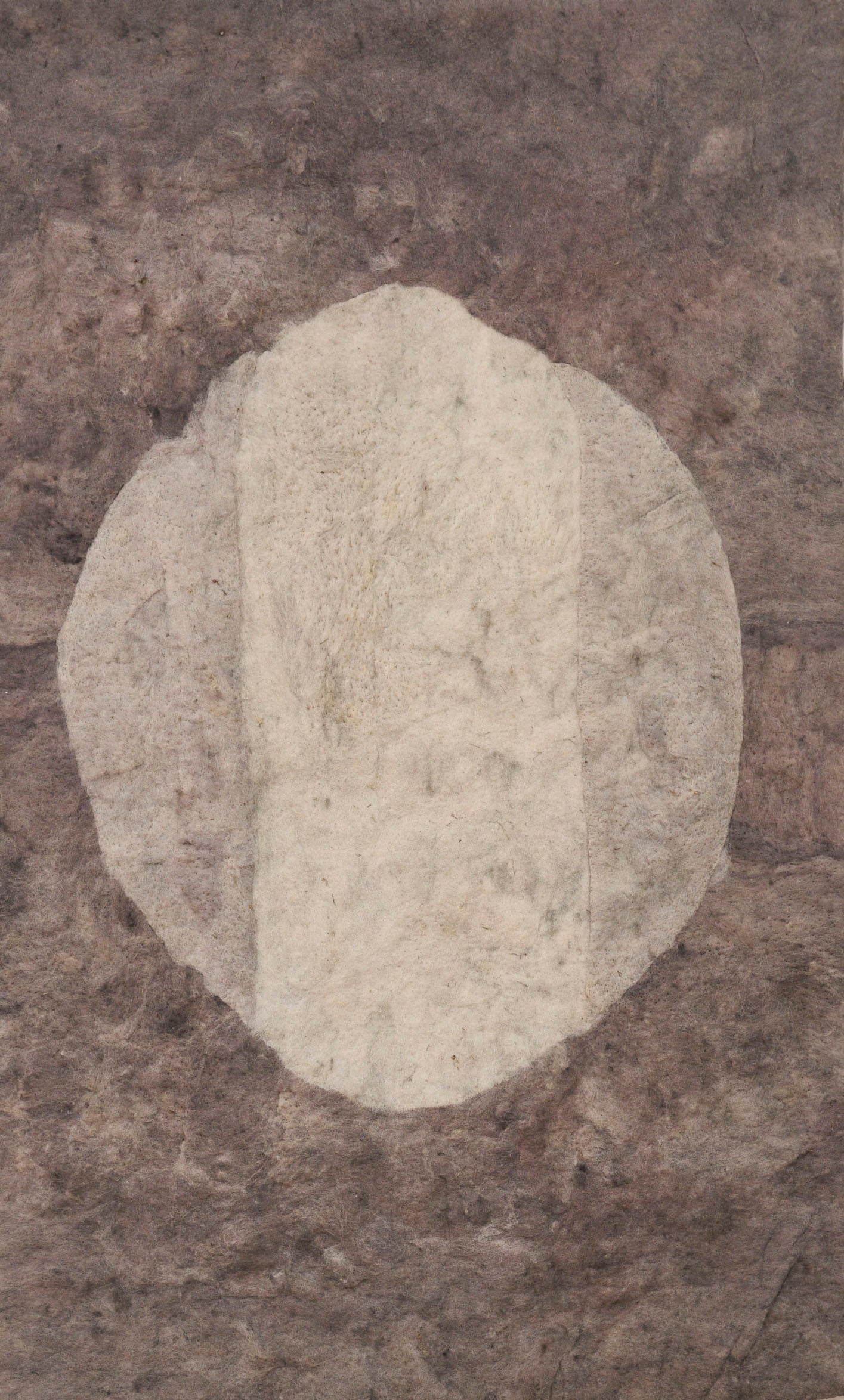 Rock Rug #9 | Handmade Felt Rug