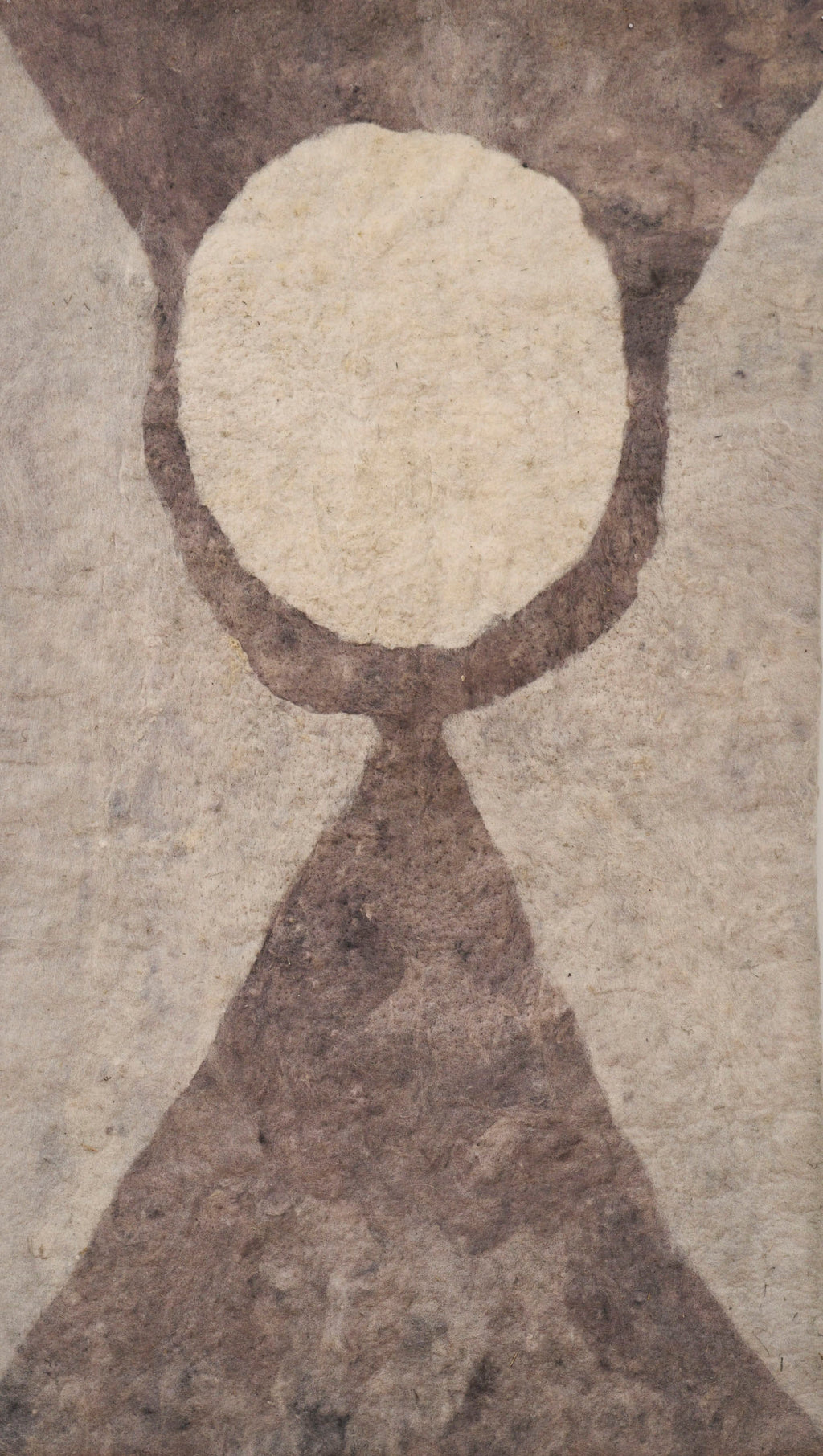 Rock Rug #10 | Handmade Felt Rug