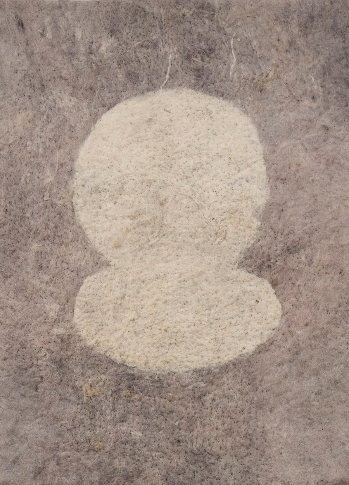 Rock Rug #12 | Handmade Felt Rug
