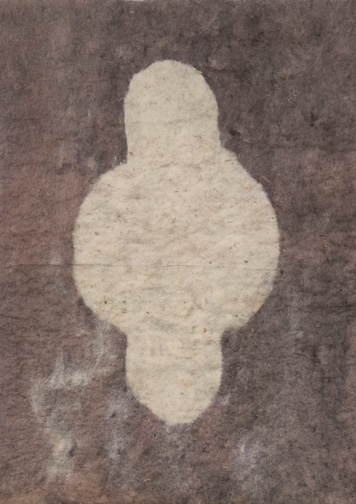 Rock Rug #15 | Handmade Felt Rug