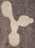 Rock Rug #17 | Handmade Felt Rug