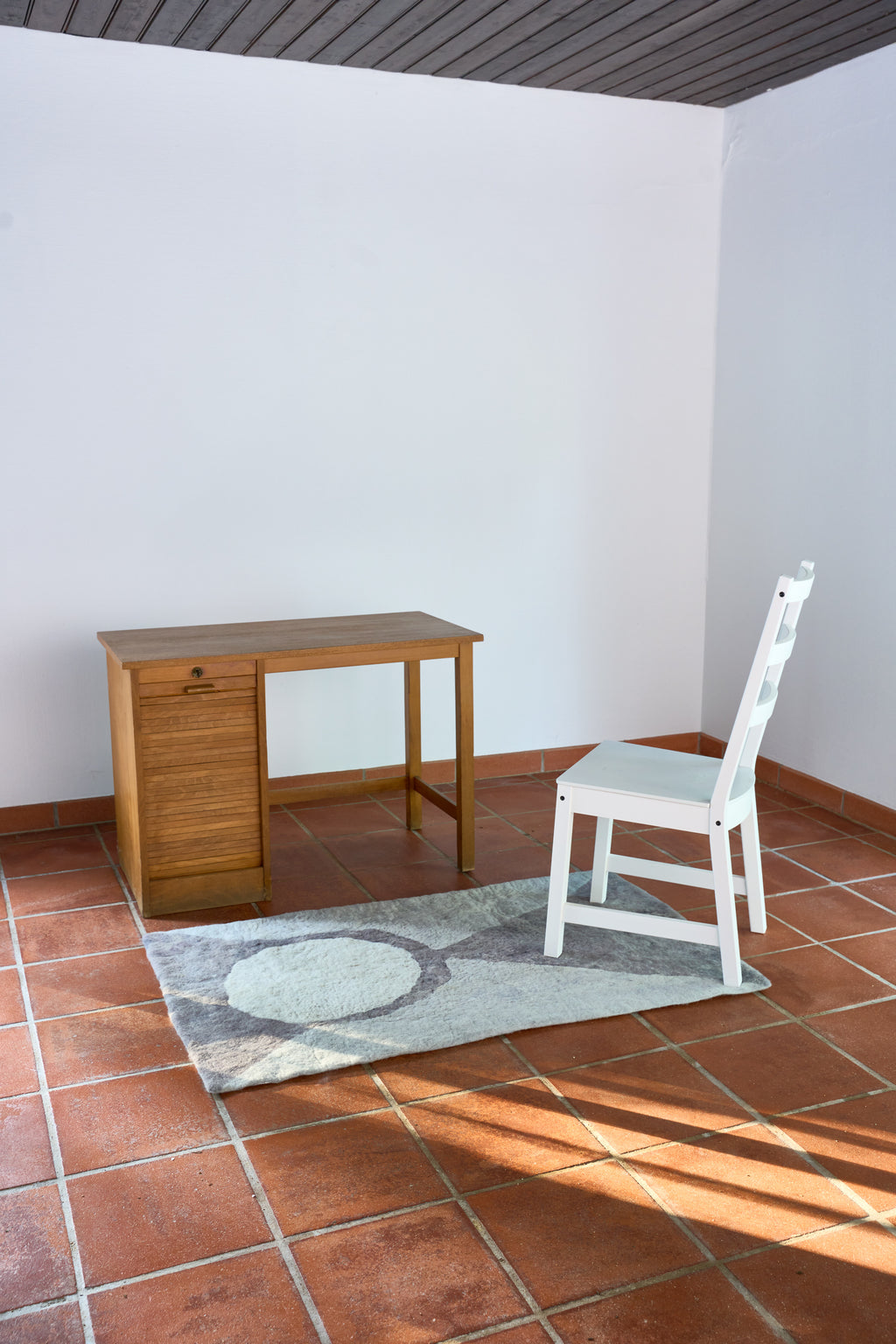 Rock Rug #10 | Handmade Felt Rug